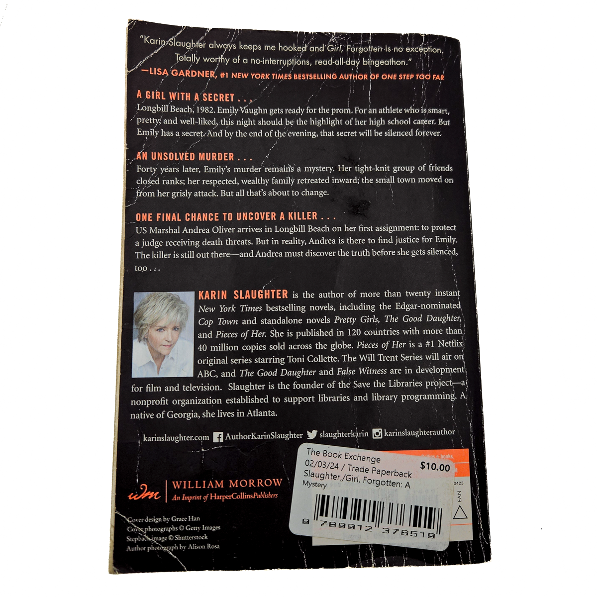 Girl, Forgotten - Thriller Paperback by Karin Slaughter