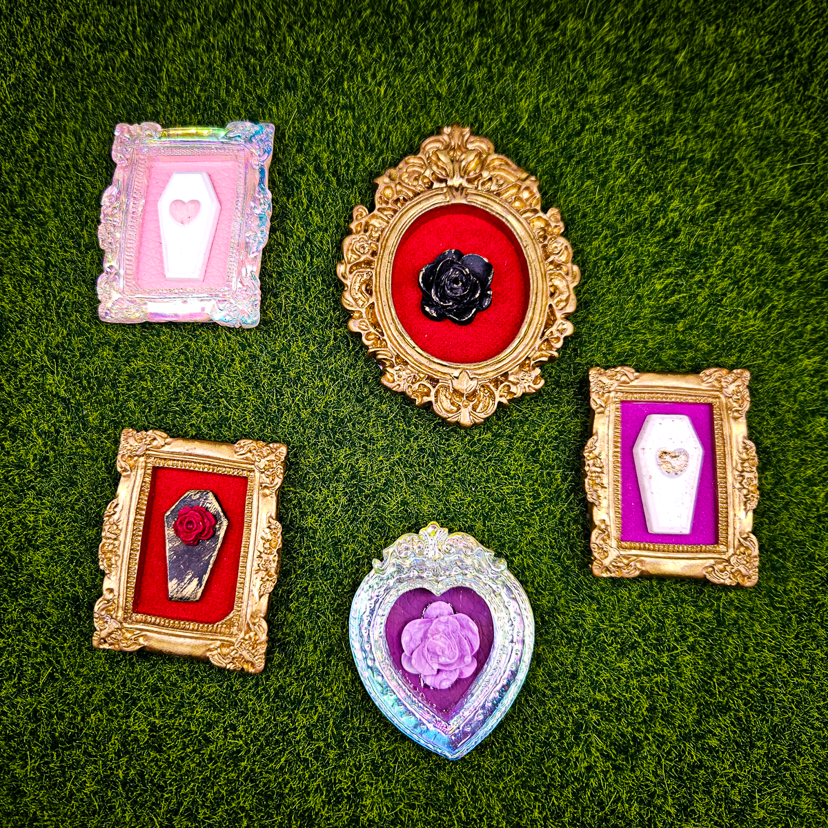 Mini Baroque Framed Magnets