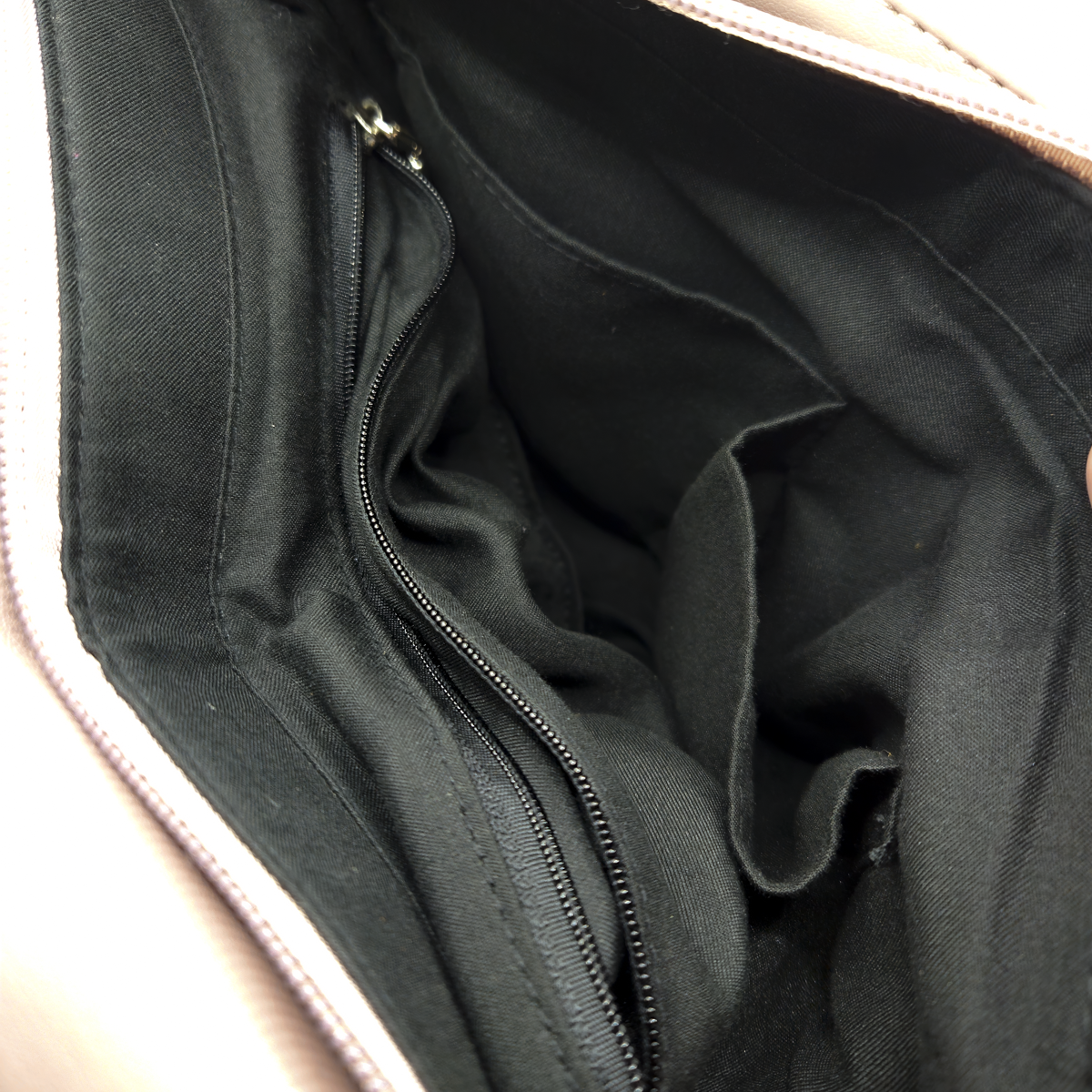 Puffy Purse - Quilted Satchel with Chain Handle