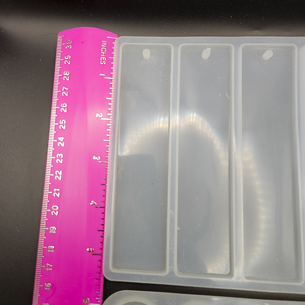Set of 2 Bookmark Silicone Molds for Resin