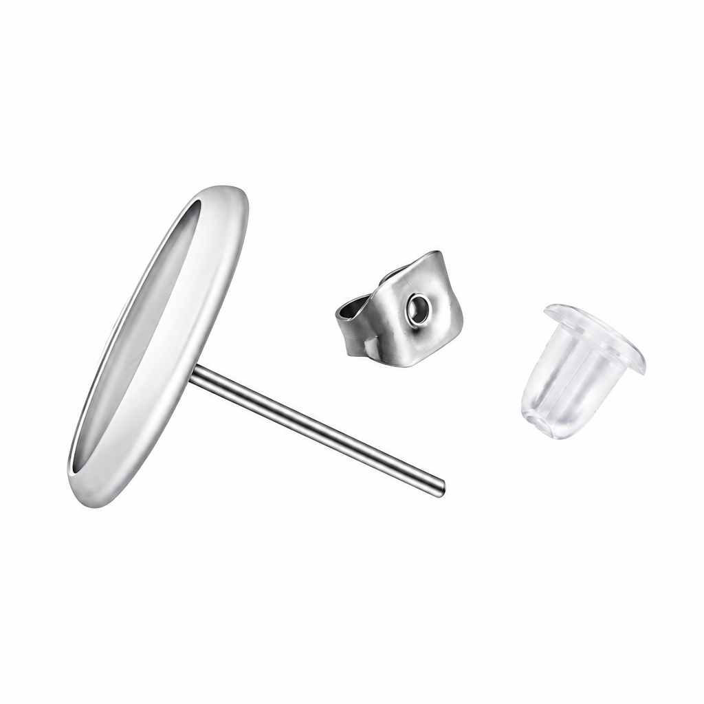 Custom Image Stud Earrings
