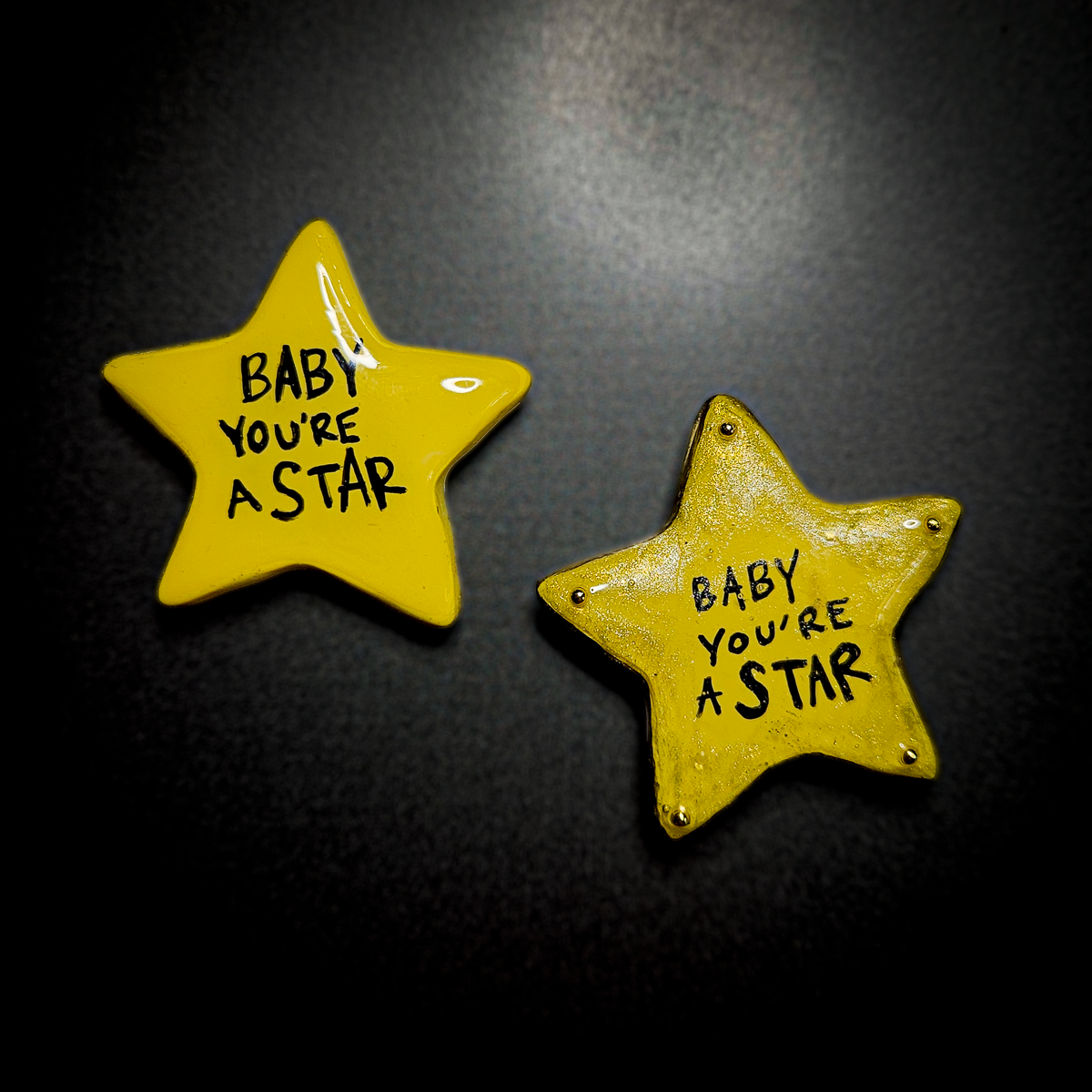 Star Magnets - Cute Polymer Clay Fridge Magnets