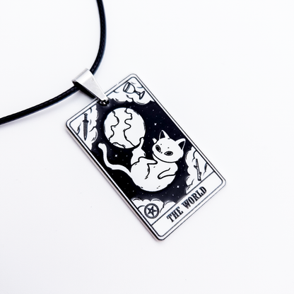 Tarot Kitties Pendant Necklaces