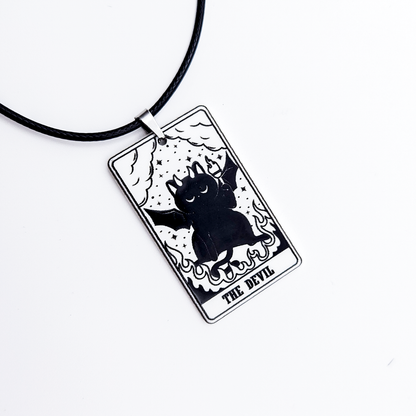 Tarot Kitties Pendant Necklaces